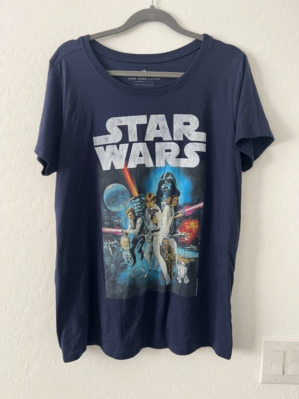 Star Wars Graphic T Shirt Torrid 1X Junk Food Clothing Movie Tee Women WS1